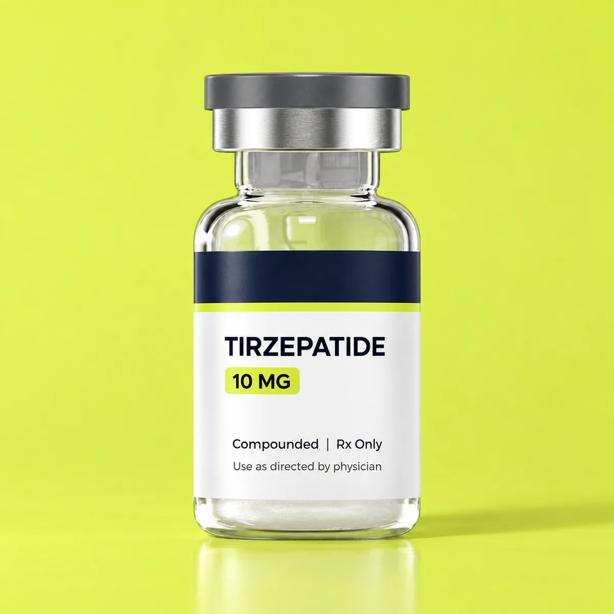 Tirzepatide compounded vial